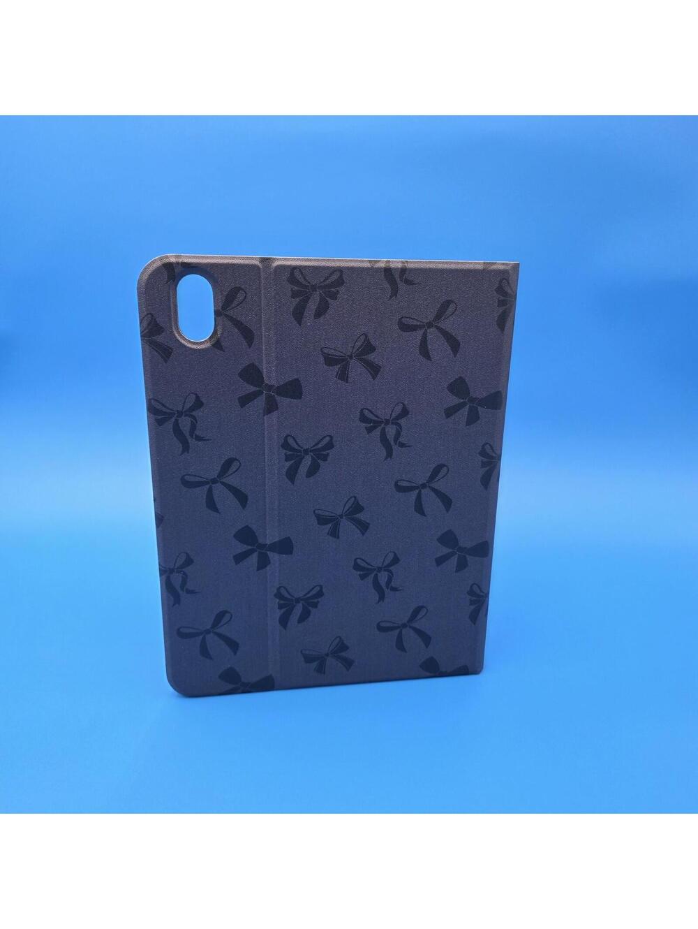 Ipad 11th a 16 11 inch 2025 ipad 10th generation Black Bow Pattern tablet case